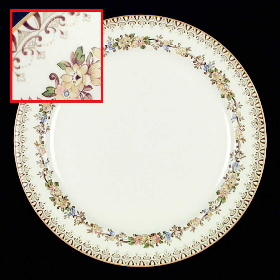 KNO337 Dinner Plate by Edwin Knowles-1