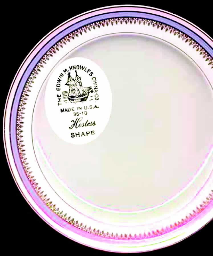 KNO342 Dinner Plate by Edwin Knowles-1