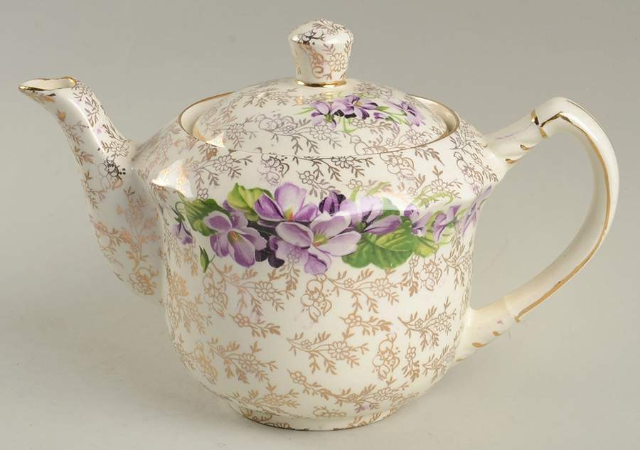 5018 Mini Teapot & Lid by James Kent (England)-1