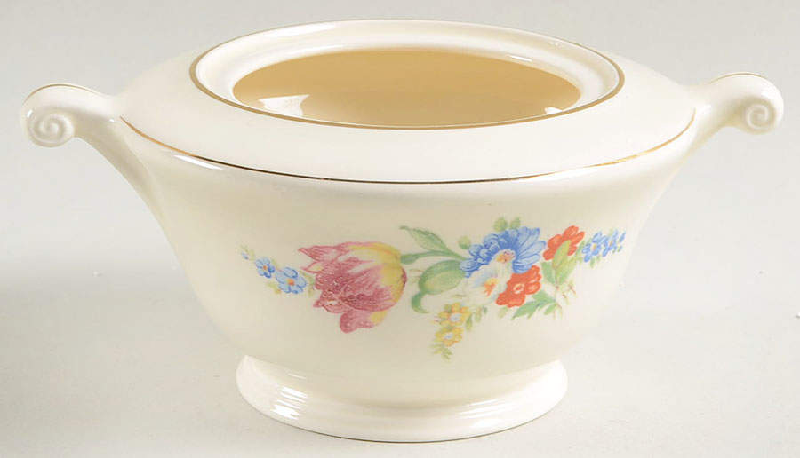 S1272E1-9 Sugar Bowl No Lid by Edwin Knowles-1