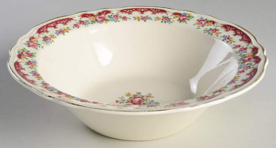 KNO347 8" Round Vegetable Bowl by Edwin Knowles-1