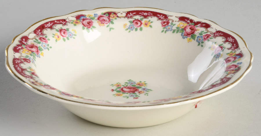 KNO347 Rim Fruit/Dessert (Sauce) Bowl by Edwin Knowles-1