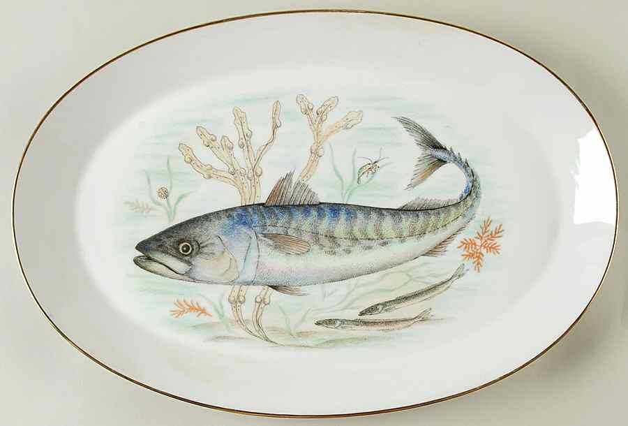 JKW75 Coupe 15" Oval Serving Platter by JKW Bavaria-1