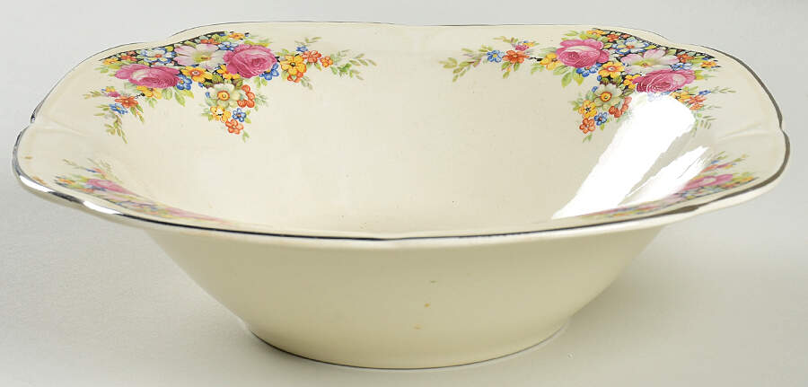 KNO358 8" Square Vegetable Bowl by Edwin Knowles-1