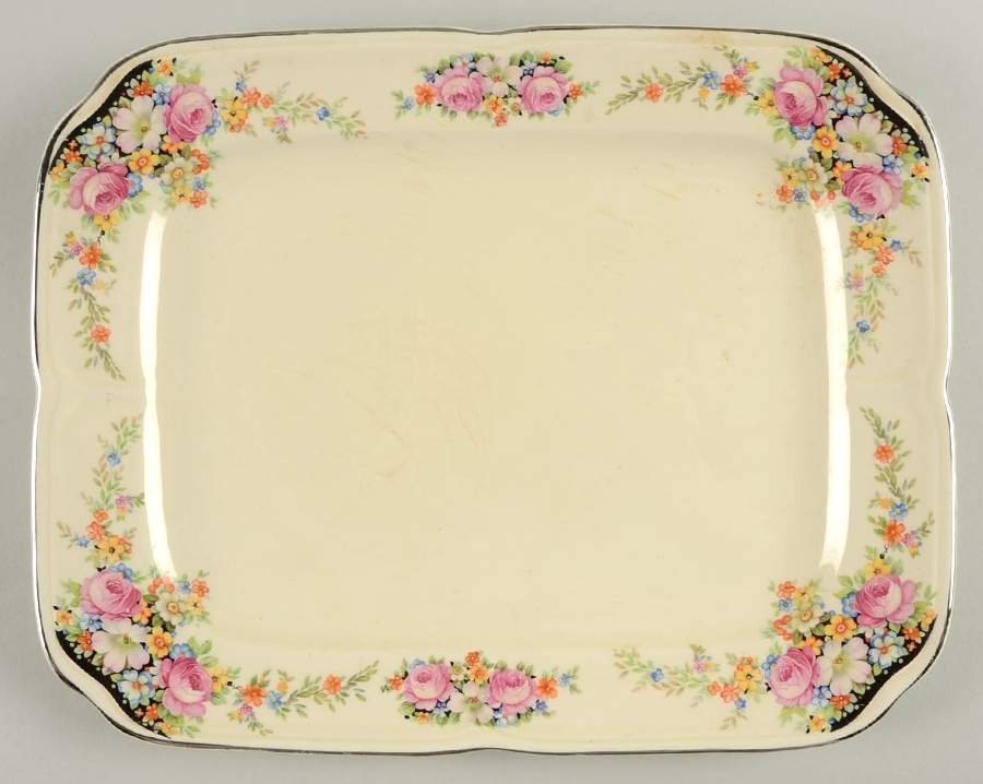 KNO358 11" Rectangular Serving Platter by Edwin Knowles-1