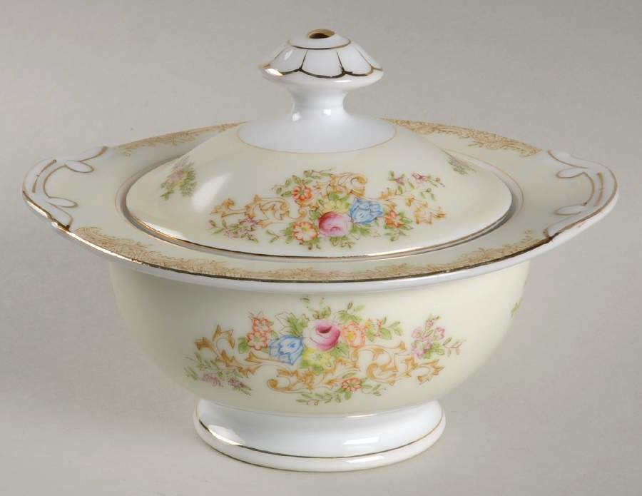 KIK28 Sugar Bowl & Lid by Kikusui-1