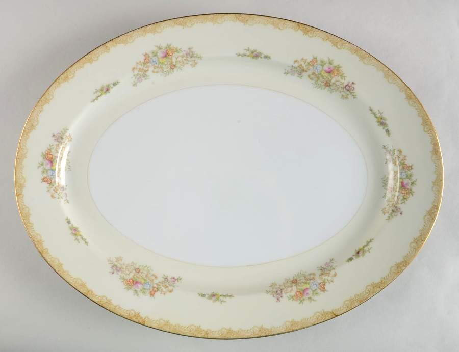 KIK28 16" Oval Serving Platter by Kikusui-1
