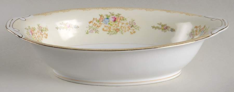 KIK28 11" Oval Vegetable Bowl by Kikusui-1