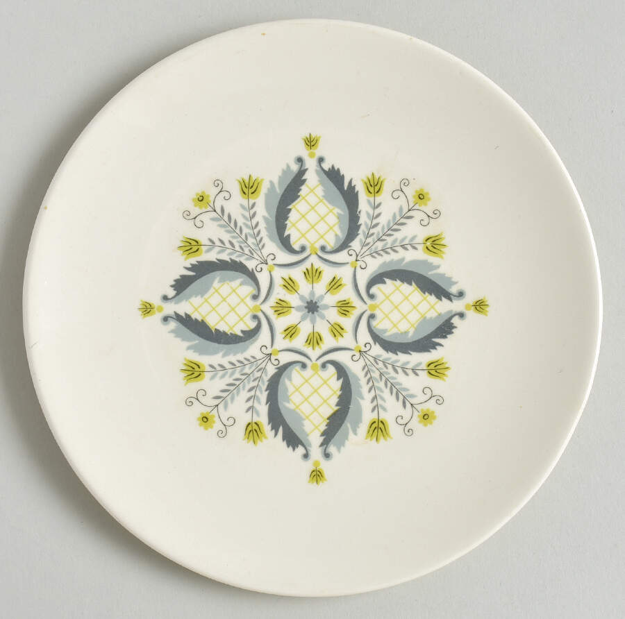 Suburbia Bread & Butter Plate by Edwin Knowles-1