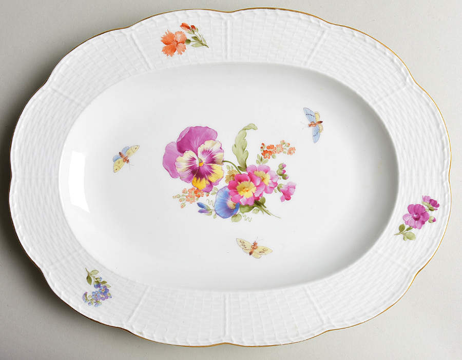 KPM74 12" Oval Serving Platter by KPM-1