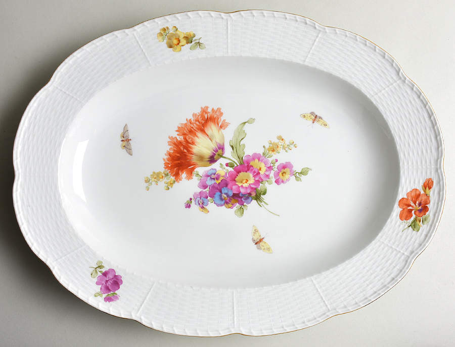 KPM74 19" Oval Serving Platter by KPM-1