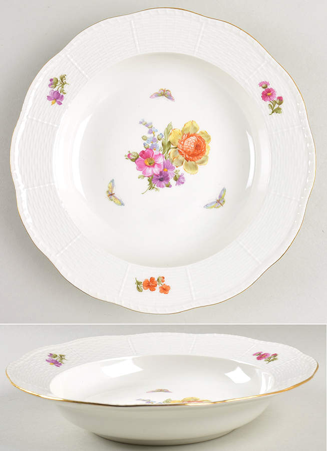 KPM74 Large Rim Soup Bowl by KPM-1