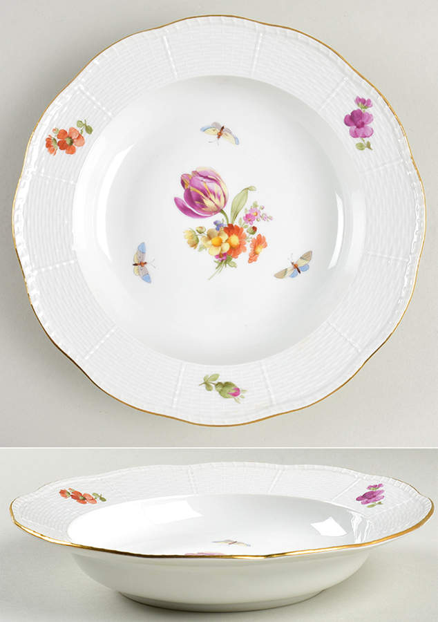 KPM74 Large Rim Soup Bowl by KPM-1