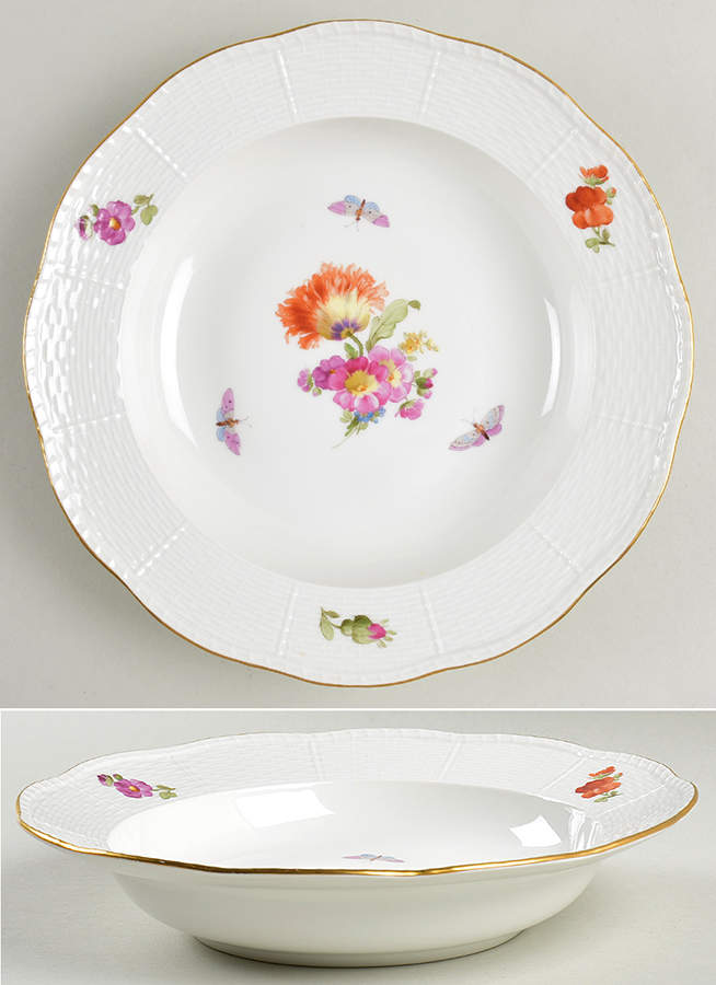 KPM74 Large Rim Soup Bowl by KPM-1