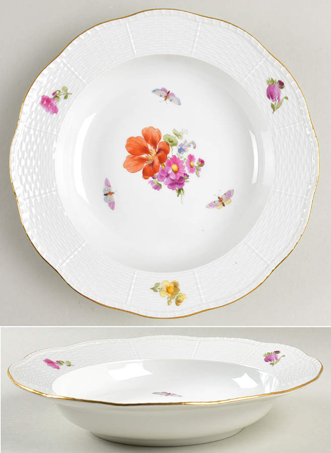 KPM74 Large Rim Soup Bowl by KPM-1