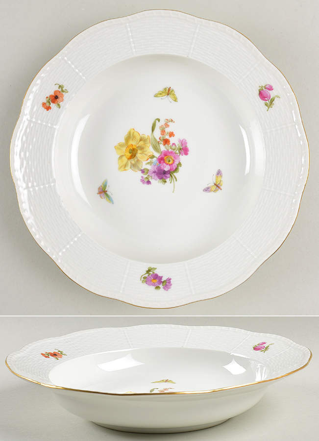 KPM74 Large Rim Soup Bowl by KPM-1
