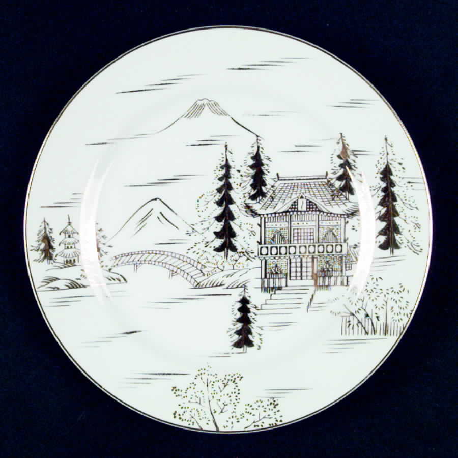 KUT55 Salad Plate by Kutani-1