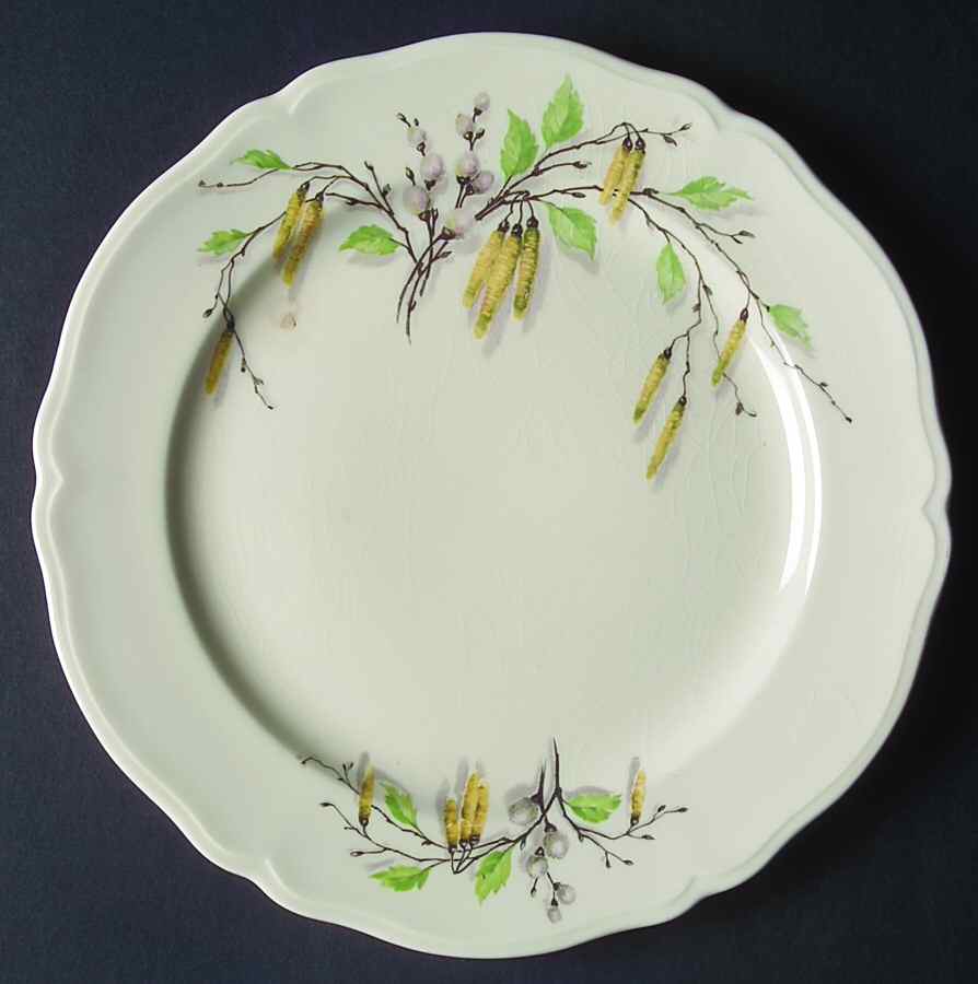 Sylvan (No Trim) Luncheon Plate by Edwin Knowles-1