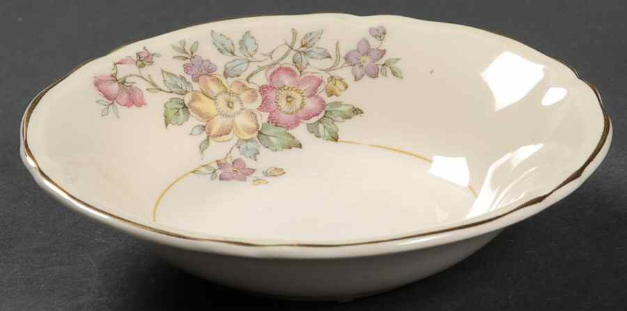 Bouquet Fruit/Dessert (Sauce) Bowl by Edwin Knowles-1