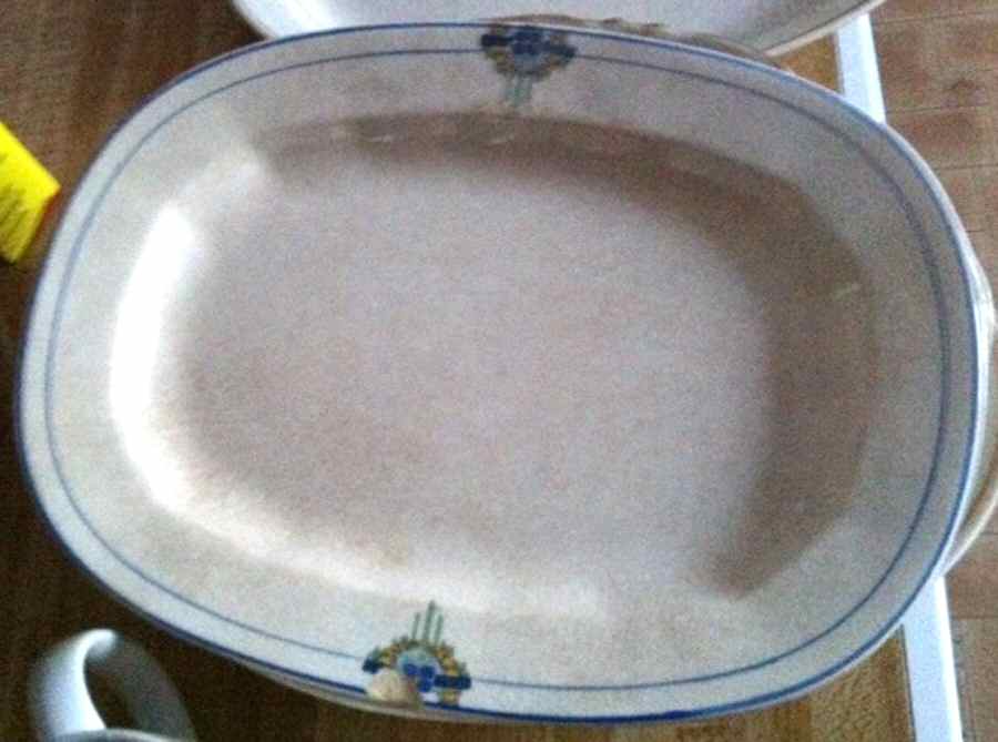 KNO363 14" Oval Serving Platter by Edwin Knowles-1