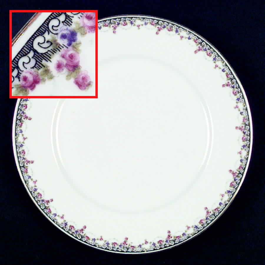 26498 Dinner Plate by KPM-1
