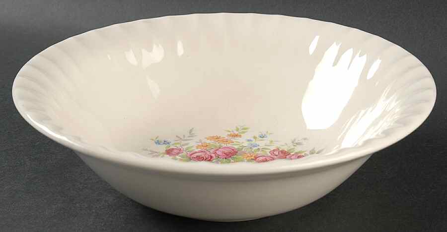 KNO372 8" Round Vegetable Bowl by Edwin Knowles-1