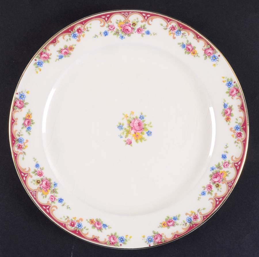 KNO382 Salad Plate by Edwin Knowles-1
