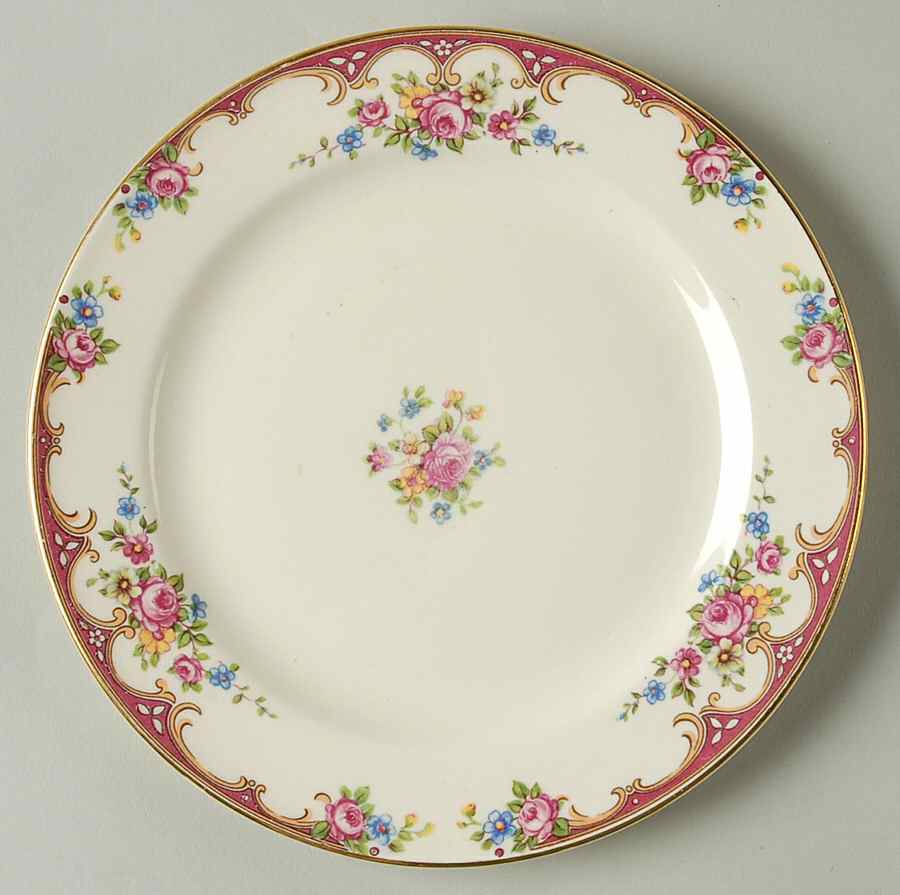 KNO382 Bread & Butter Plate by Edwin Knowles-1