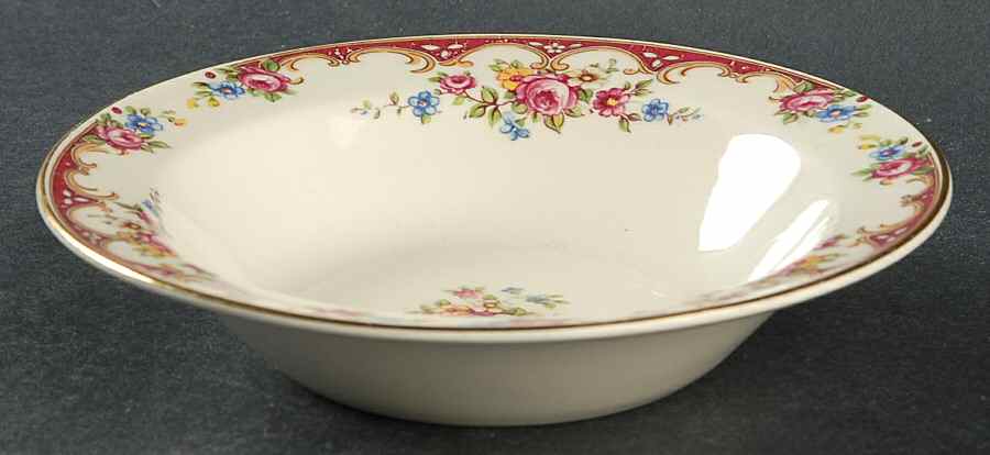 KNO382 Rim Fruit/Dessert (Sauce) Bowl by Edwin Knowles-1