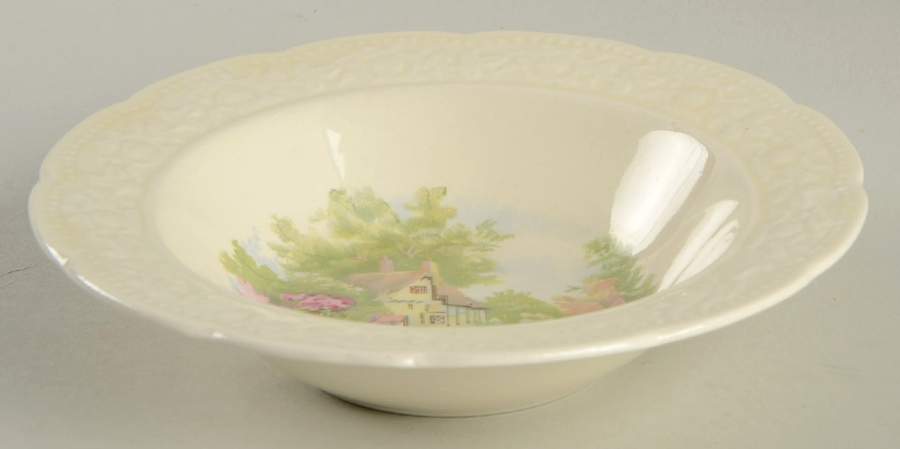 KNO436 Fruit/Dessert (Sauce) Bowl by Edwin Knowles-1