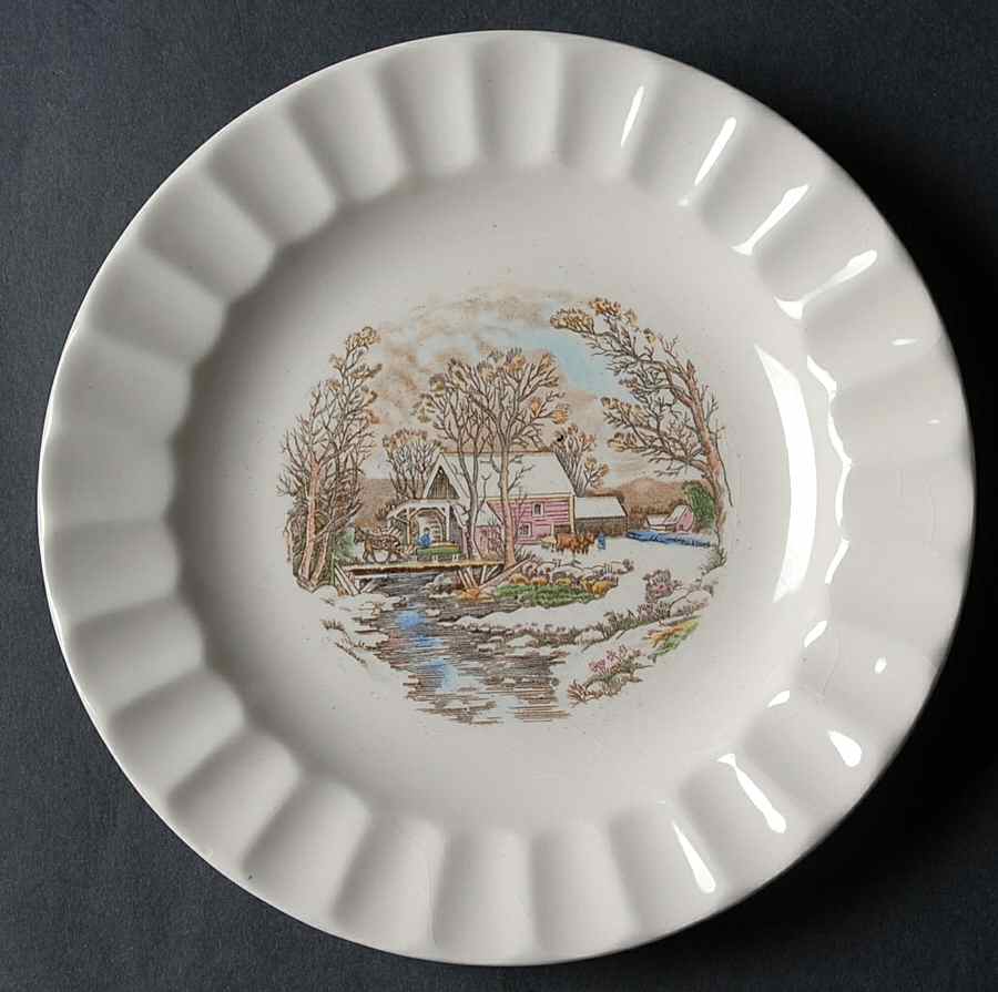 KNO437 Bread & Butter Plate by Edwin Knowles-1