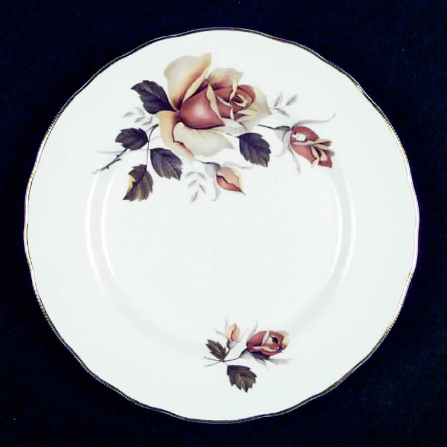 KNT8 Bread & Butter Plate by James Kent (England)-1