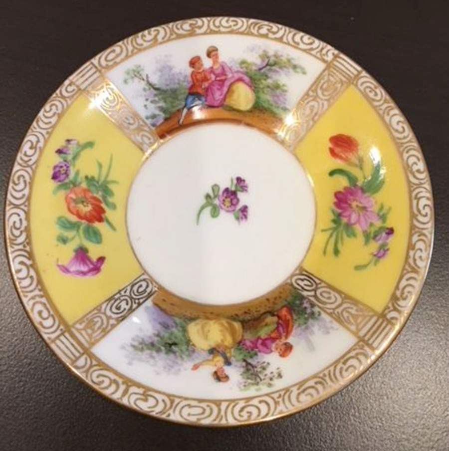 KLE6 Saucer for Footed Cup by Richard Klemm-1