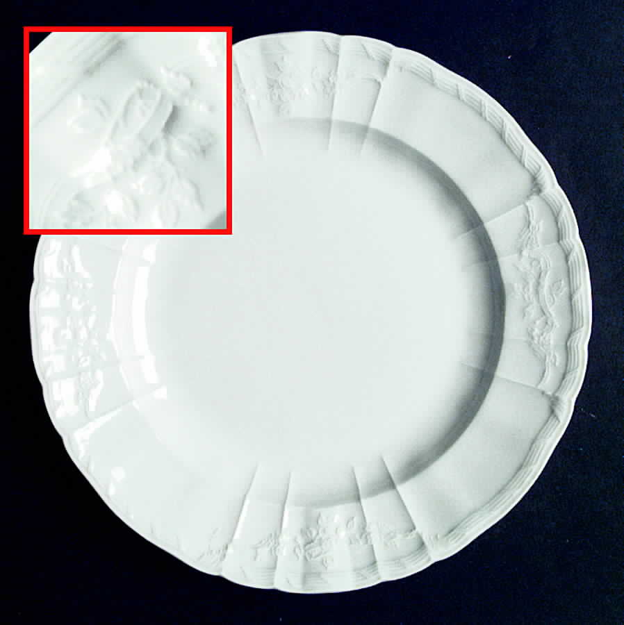 Rocaille Rim Soup Bowl by KPM-1
