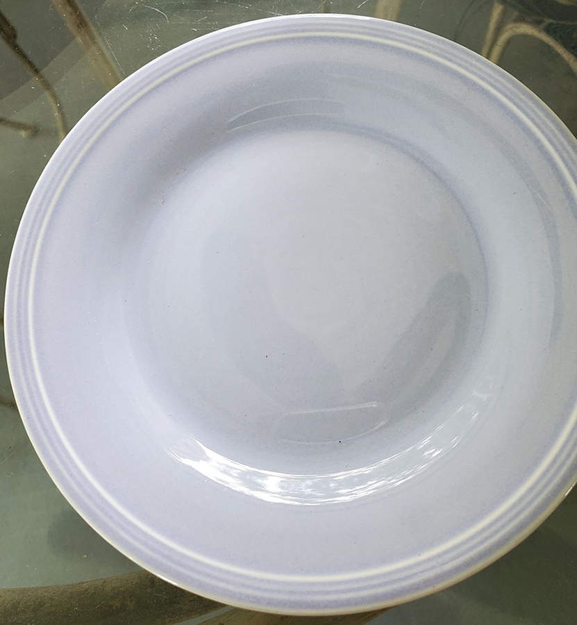 Deanna Gray Luncheon Plate by Edwin Knowles-1