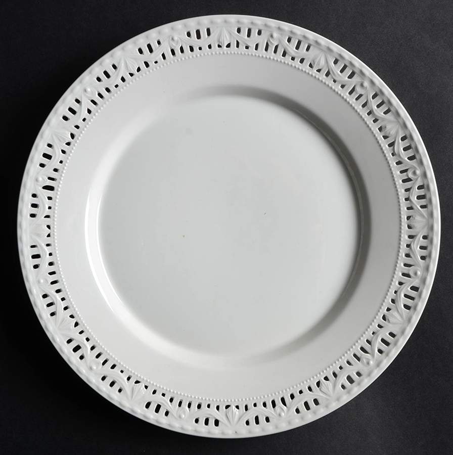 Kurland Pierced Edge Dinner Plate by KPM-1