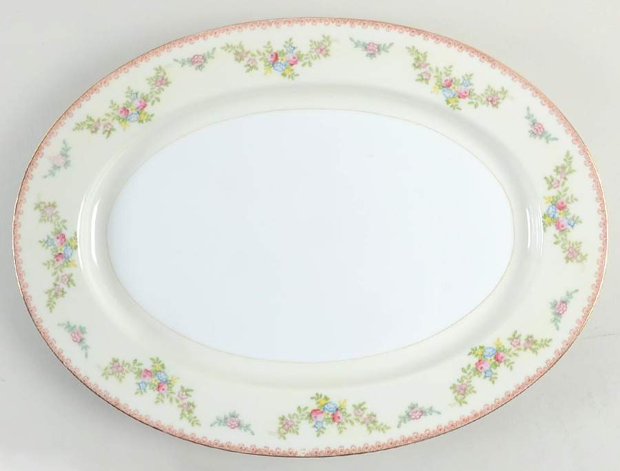 KON68 16" Oval Serving Platter by Kongo-1