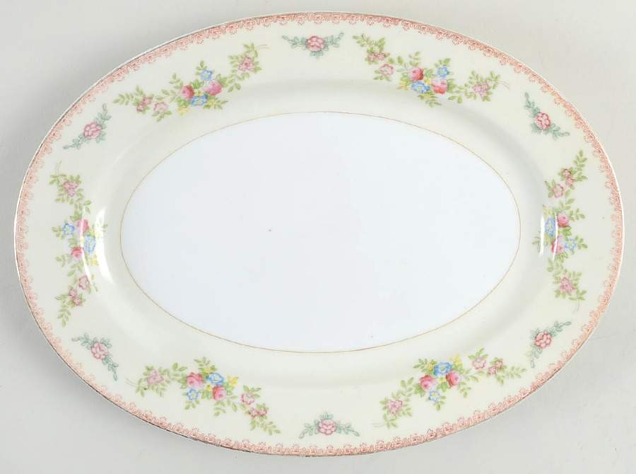 KON68 12" Oval Serving Platter by Kongo-1
