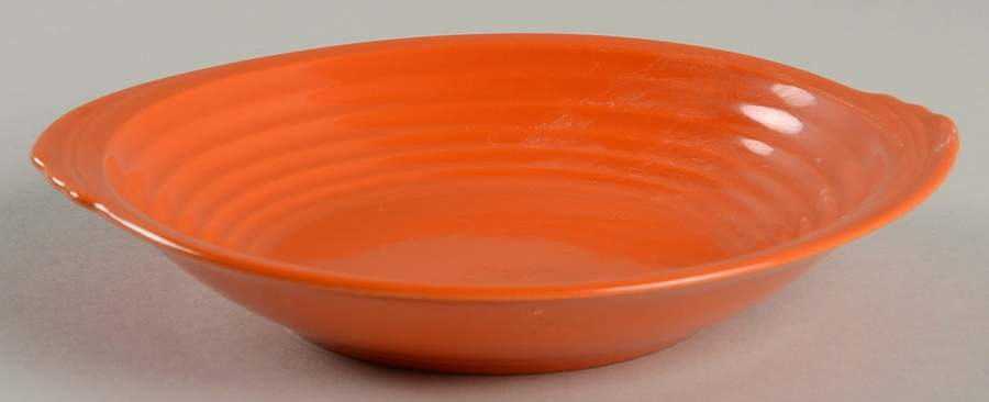 Yorktown Red (Orange) Fruit/Dessert (Sauce) Bowl by Edwin Knowles-1