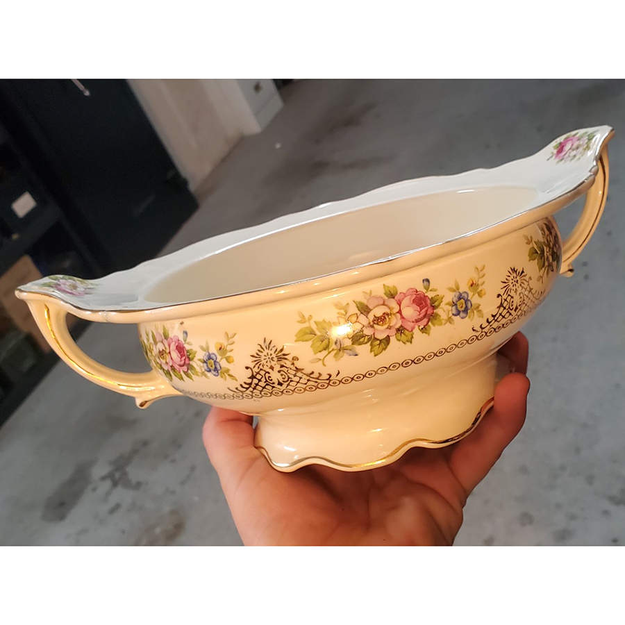 KNO444 Sugar Bowl No Lid by Edwin Knowles-1