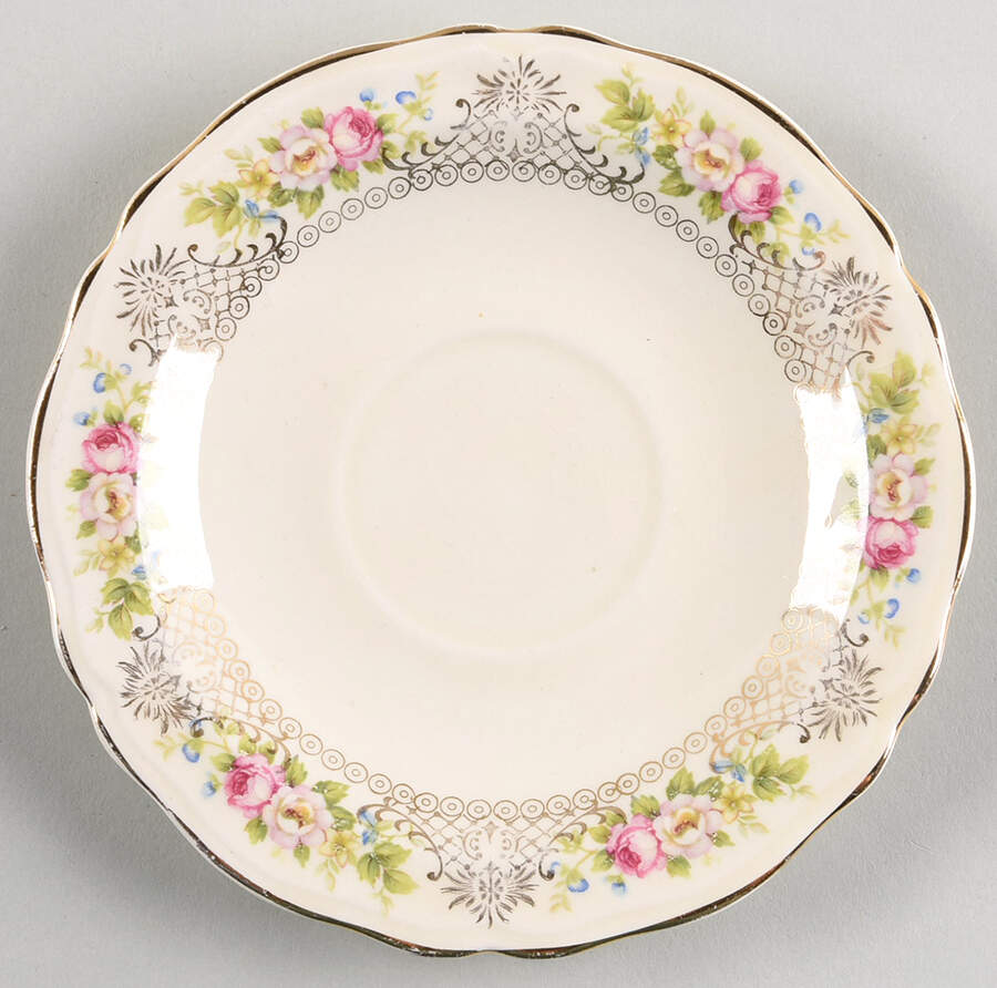 KNO444 Saucer by Edwin Knowles-1