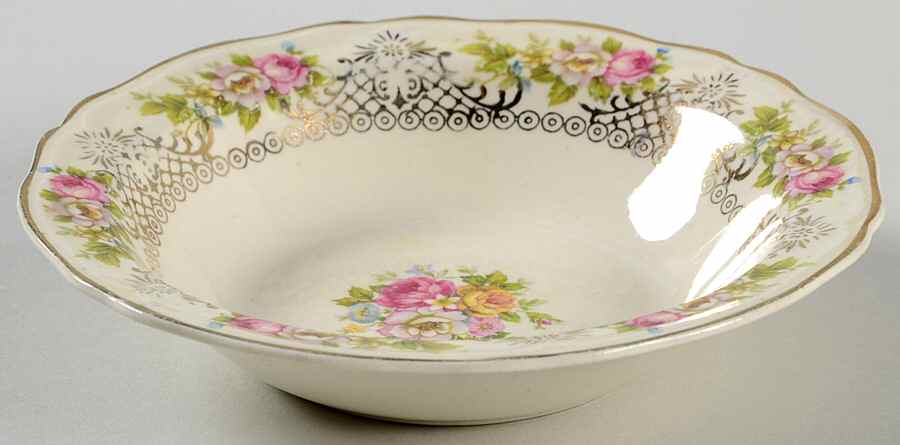 KNO444 Rim Fruit/Dessert (Sauce) Bowl by Edwin Knowles-1