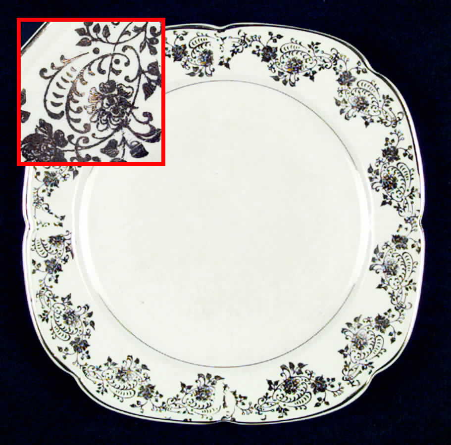KNO111 Square Salad Plate by Edwin Knowles-1