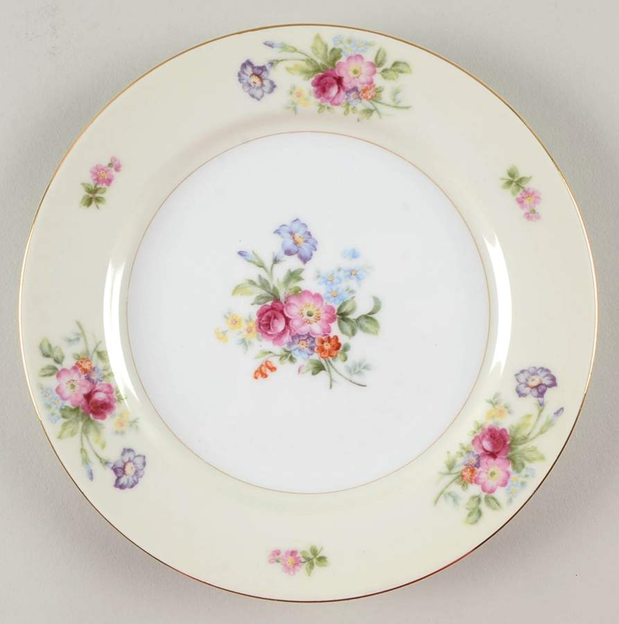 Dresrose Salad Plate by Kyoto-1