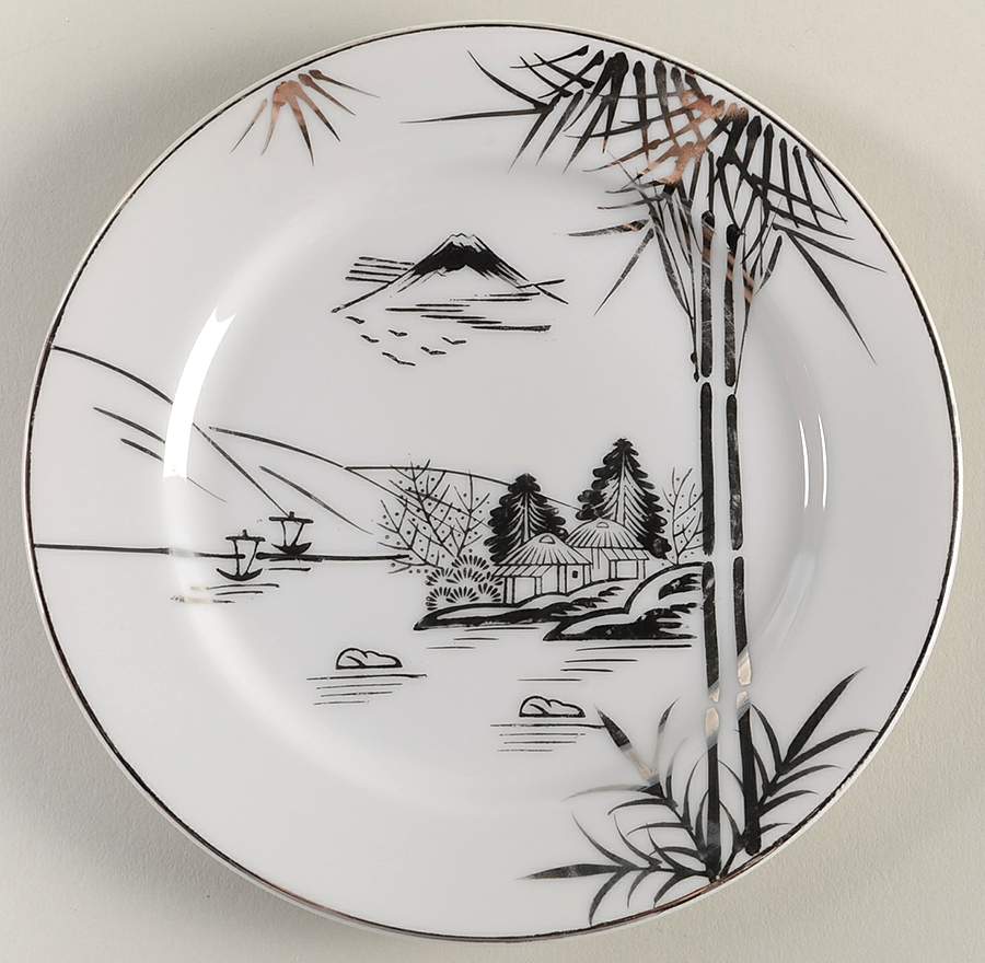 KUT64 Bread & Butter Plate by Kutani-1