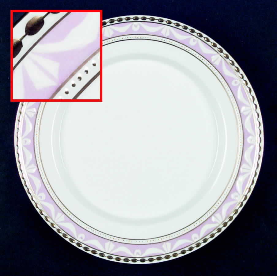 Decor 28 Luncheon Plate by KPM-1