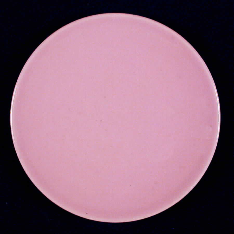 Accent Peach Bread & Butter Plate by Edwin Knowles-1