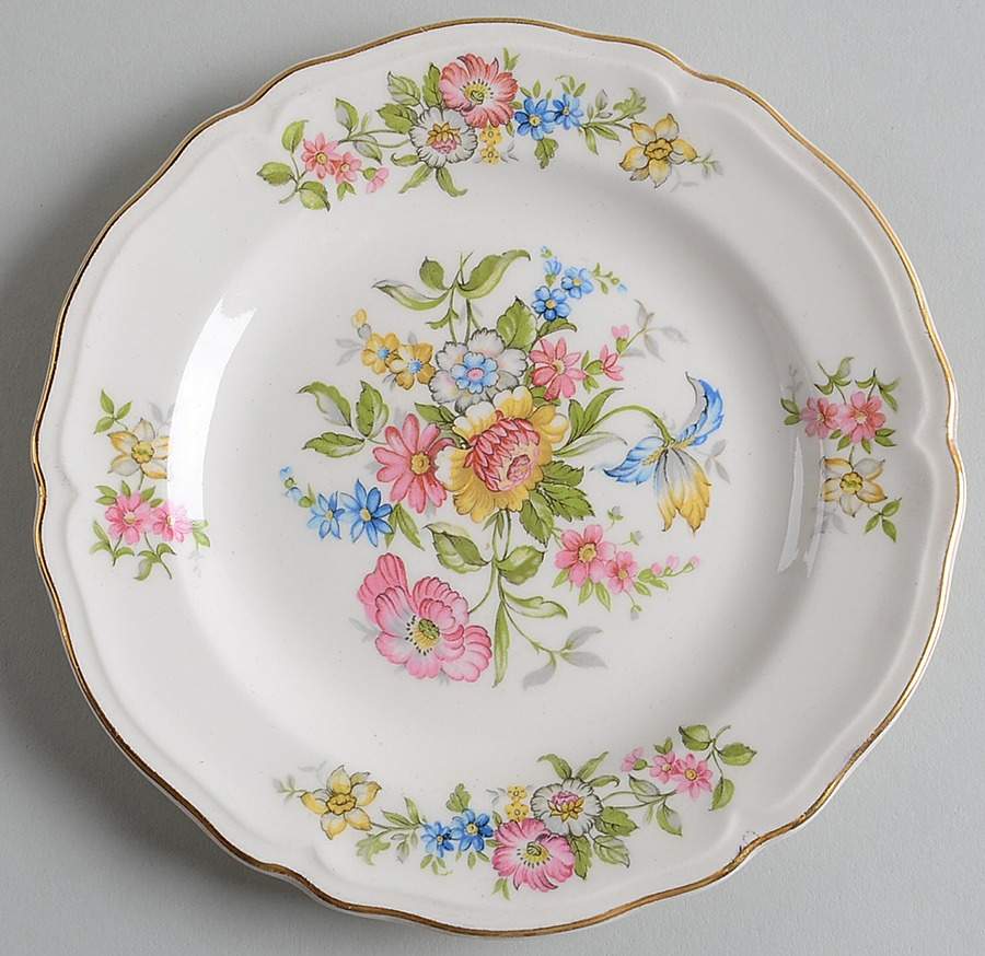 Isabella Bread & Butter Plate by Edwin Knowles-1