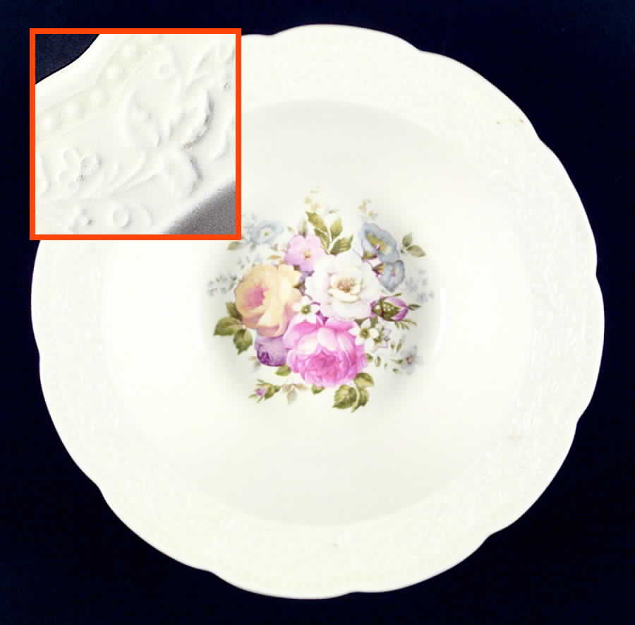KNO391 9" Round Vegetable Bowl by Edwin Knowles-1