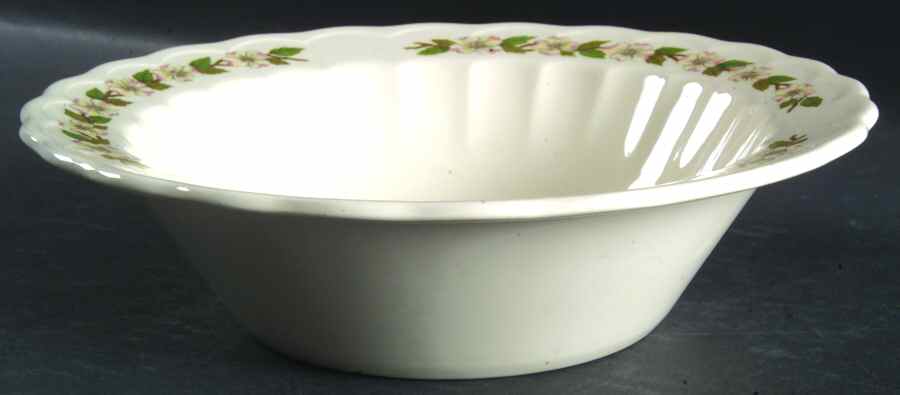 Hermitage 9" Round Vegetable Bowl by Edwin Knowles-1